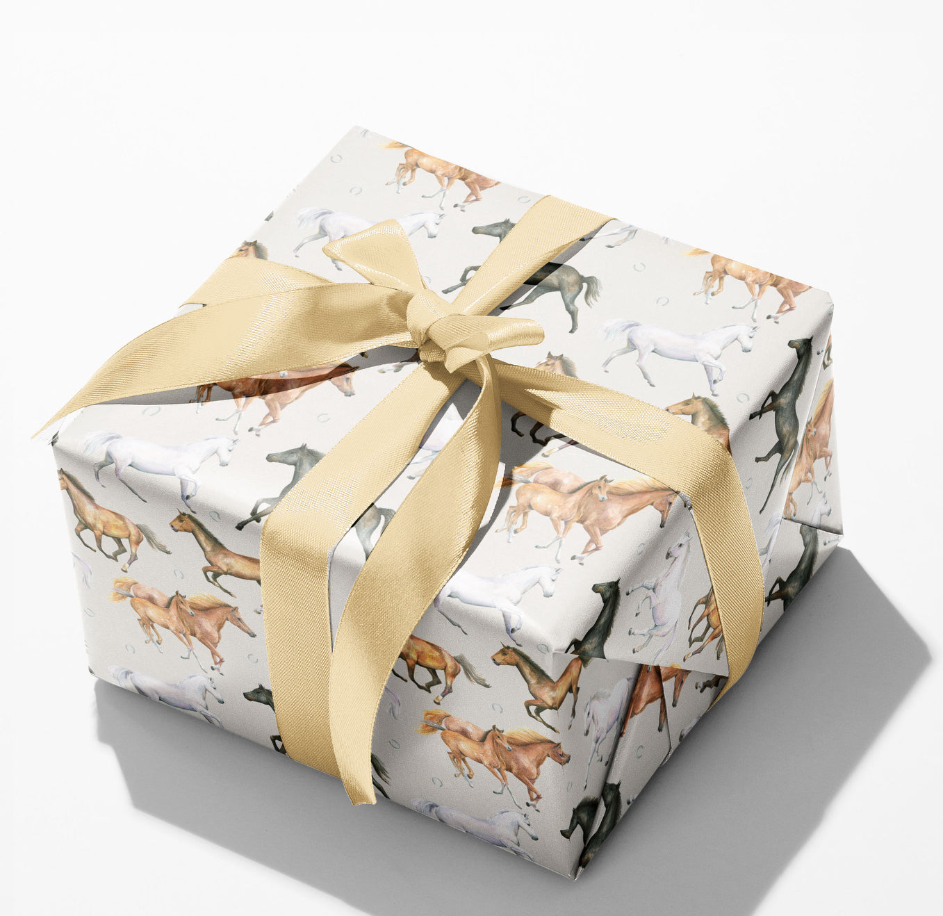 NEW Horses and foal  Wrapping Paper and Tags