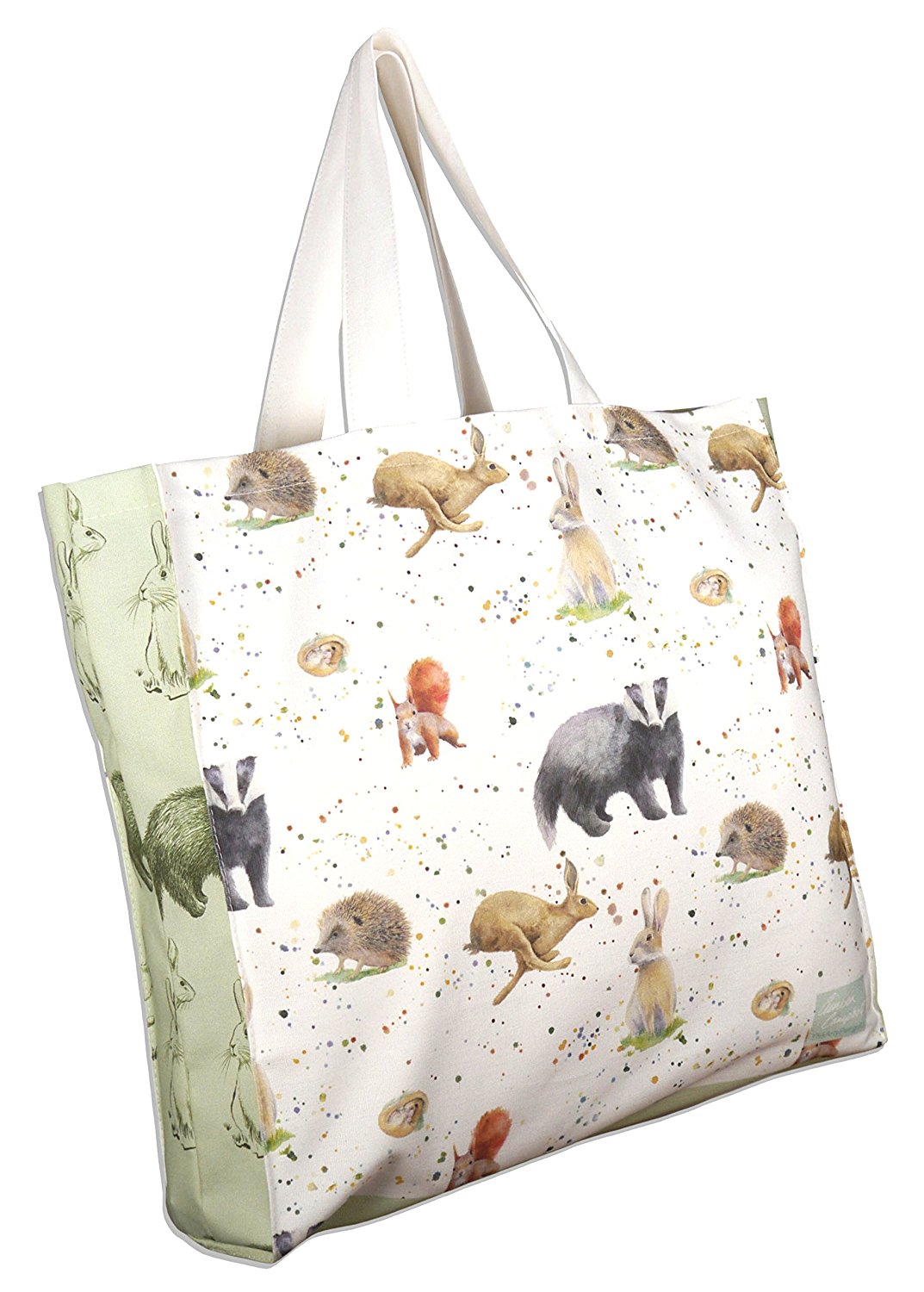 Country Animals Tote Shopping Bag