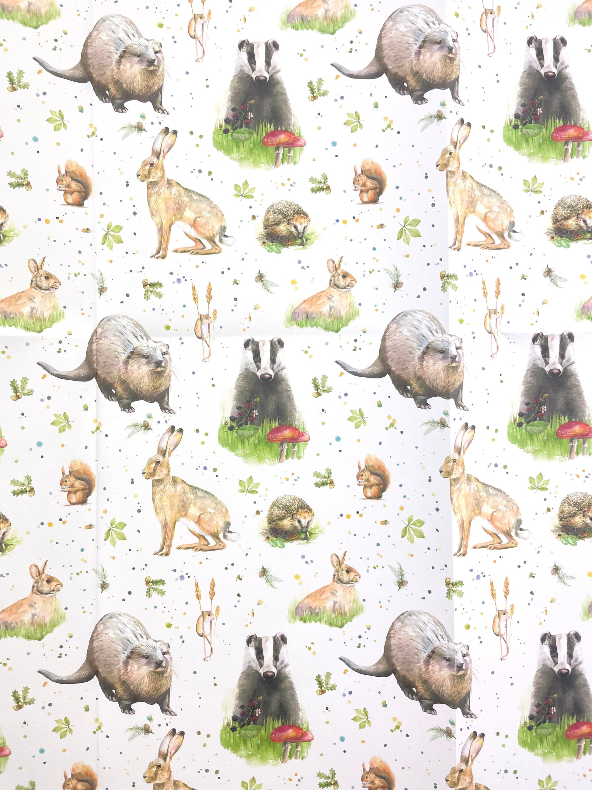 Country Animals Gift Wrapping Paper and Tags *UPDATED*