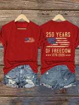 Women's Casual Printed Short-Sleeve T-Shirt