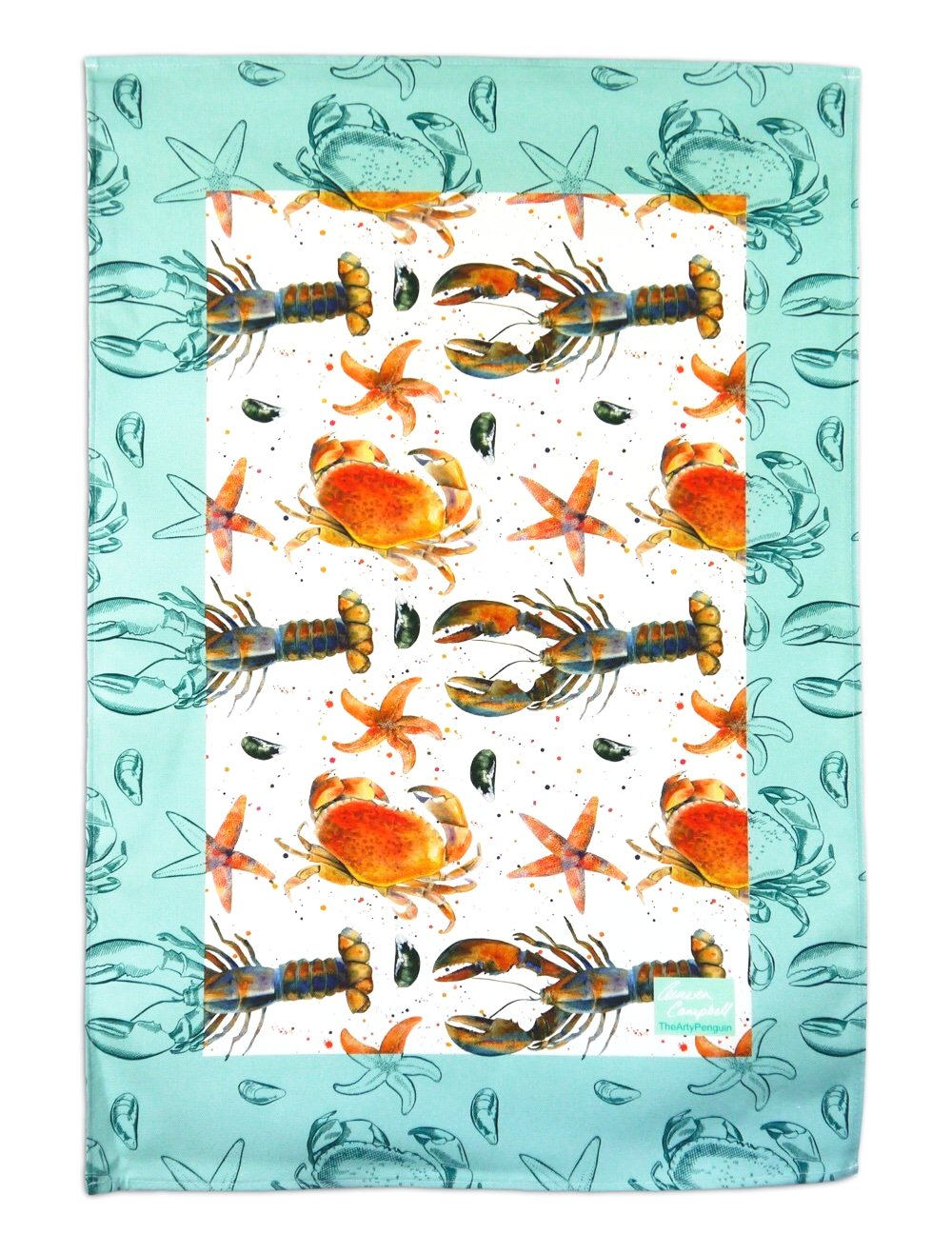 Ocean Tea Towel